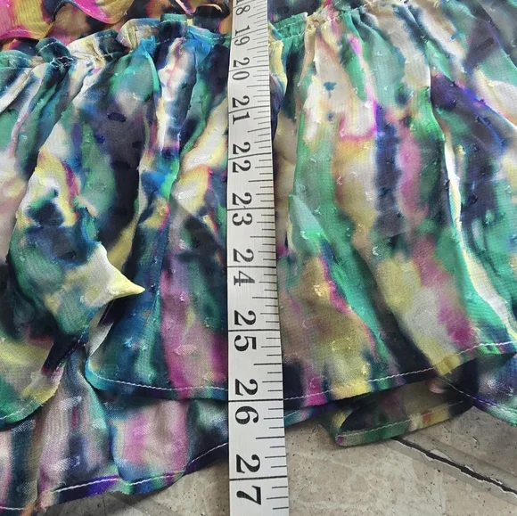 Anthropologie Multicolor Tie-Dye Mini Dress - Picture 5 of 8